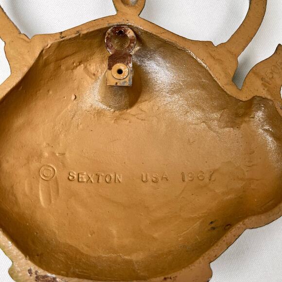 VTG 60s Sexton USA Tea Pot Homemaker Wall Hanging Cottagecore Country Homestead - Picture 9 of 11